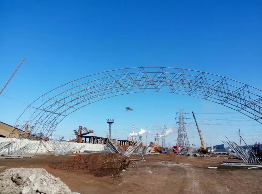 西藏葫蘆島熱電廠網架