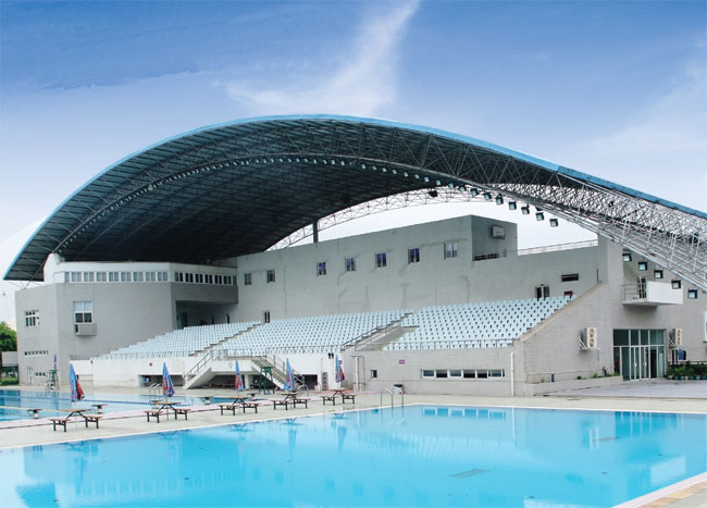 西藏游泳館網(wǎng)架