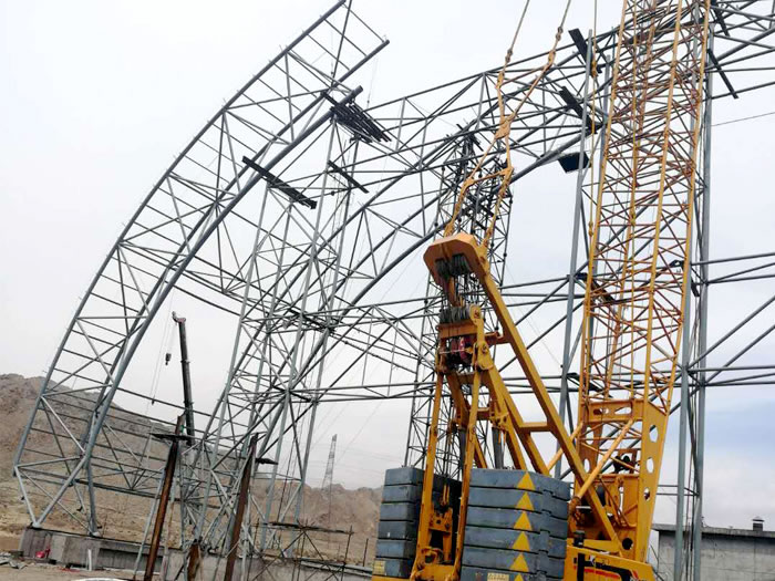 長春烏海電廠管桁架